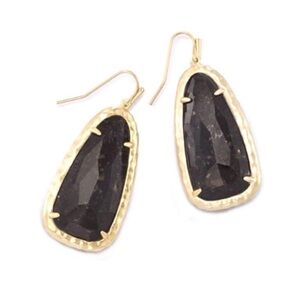 Kendra Scott Lyn Earrings in Black Granite
